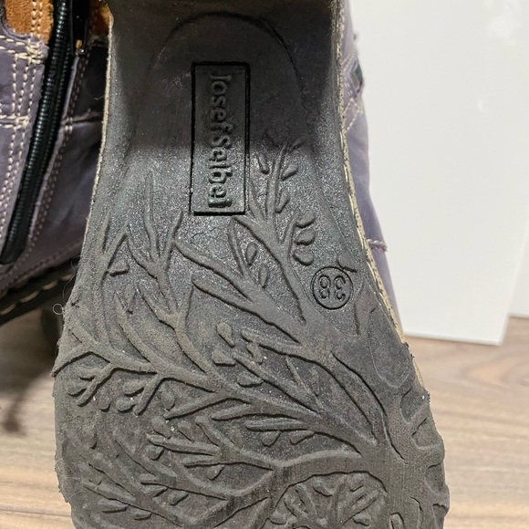 Purple Josef Sibel ankle boots - Picture 3 of 6